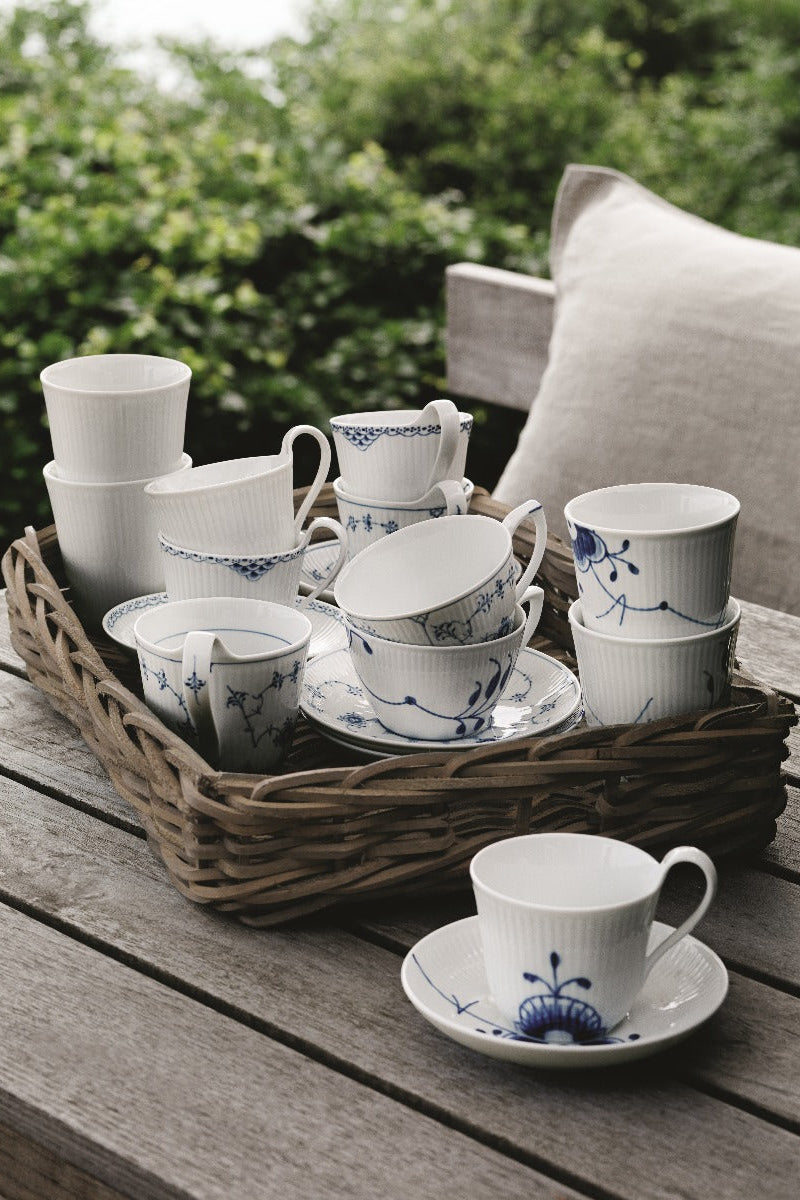 Royal Copenhagen Blå Mega riflet termokop - 29 cl. - Bahne